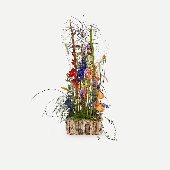 Vegetativ dekoration - Et farverigt farvel